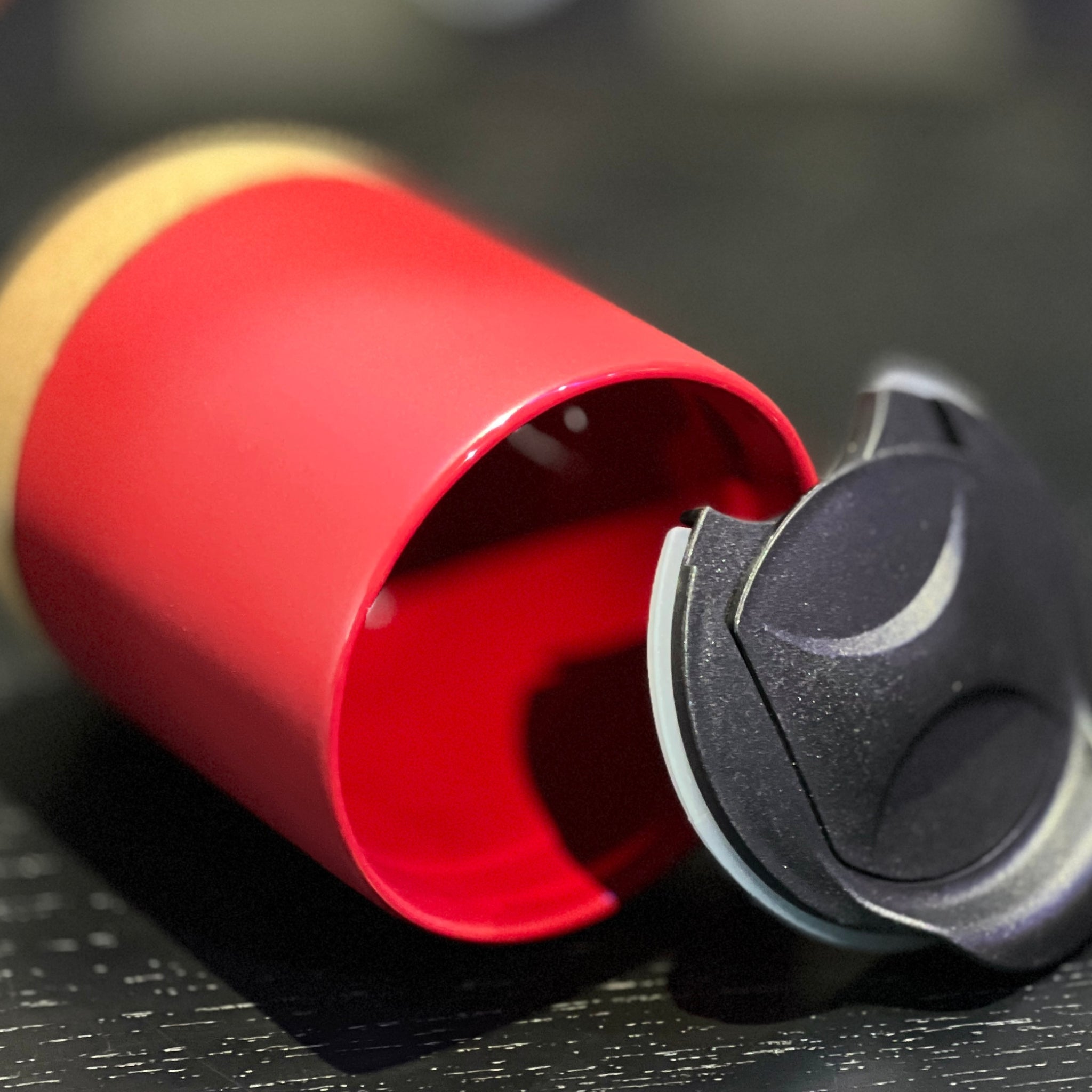 Cană Ceramică cu Bază din Plută și Capac, 325 ml