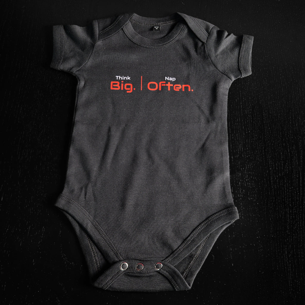 Body Negru Premium | Think Big. Nap Often.