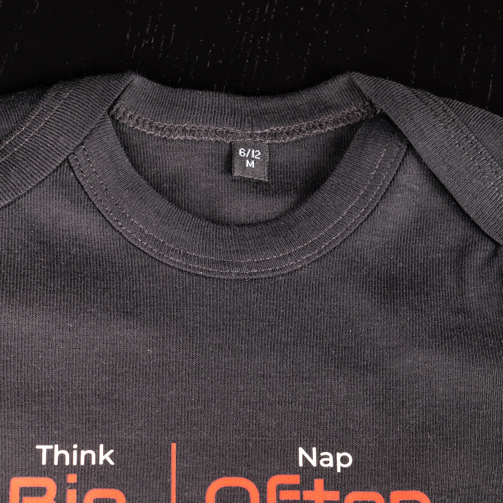 Body Negru Premium | Think Big. Nap Often.